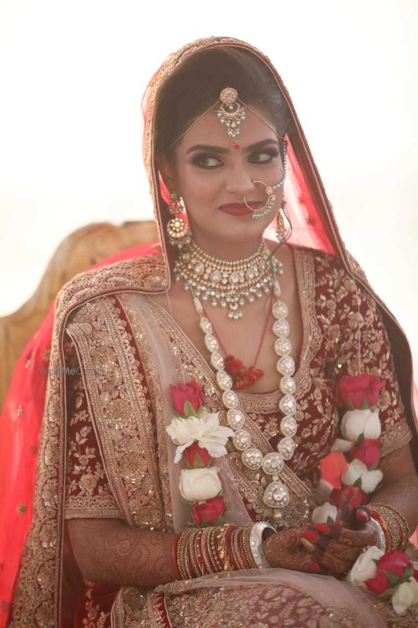 Photo From beautiful bride - By Makeovers by Nitin Girdhar