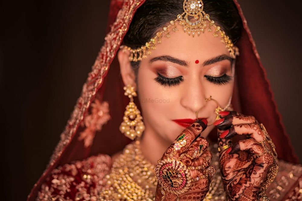 Photo From beautiful bride - By Makeovers by Nitin Girdhar