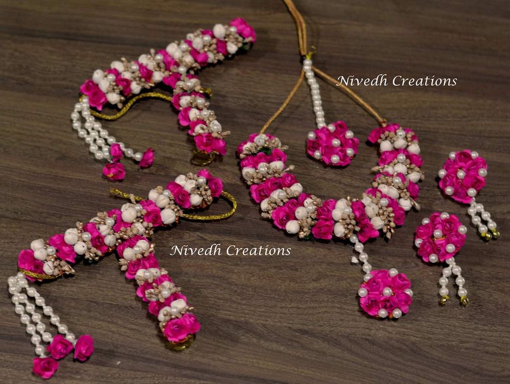 Photo From Floral jewellery - By Nivedh Creations