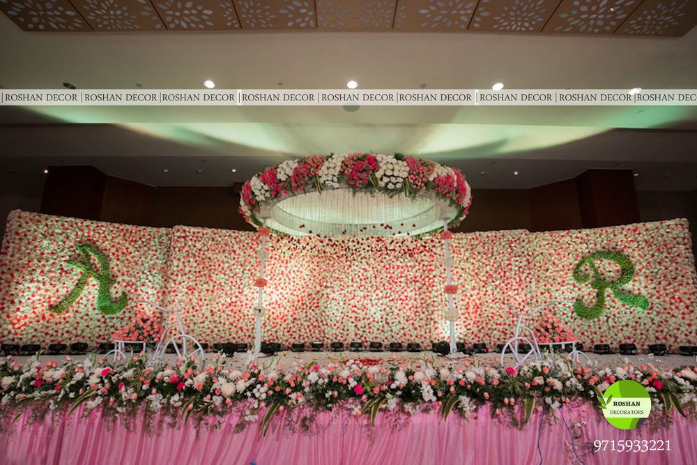 Photo From Floral wall - By Roshan Decorators