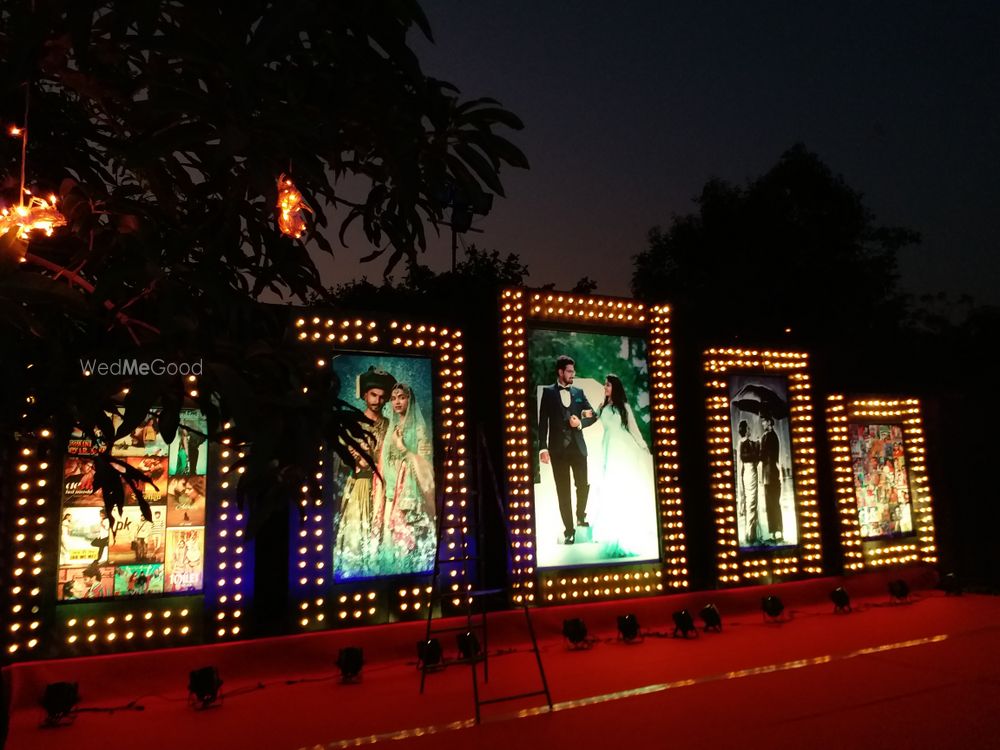 Photo From sangeet sandhya with Bollywood theme - By Posh Event Planners