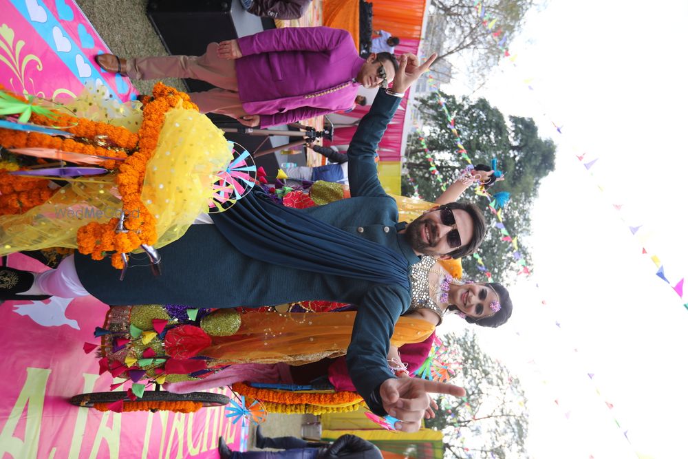 Photo From Palak's Awesome Mehendi - CRazy Bride+Groom Entry - By Myra Events & Wedding Planners