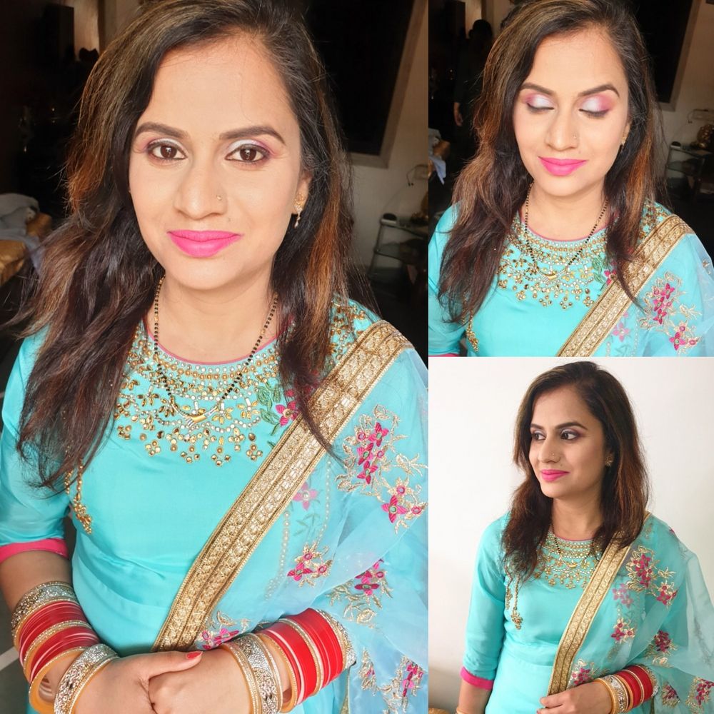 Photo From sangeet look - By Minnie Janjuha Makeovers