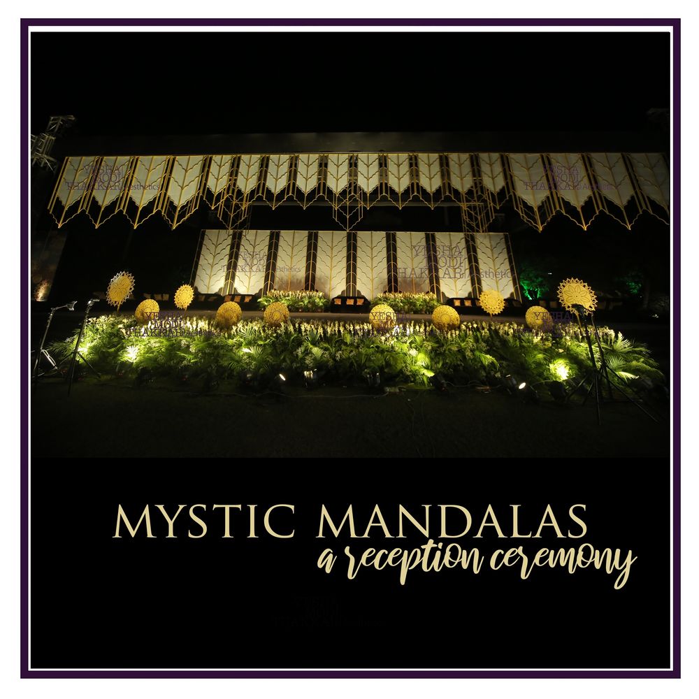 Photo From Mystic Mandalas : A Reception Ceremony - By Yesha Modi Thakkar | Design Studio