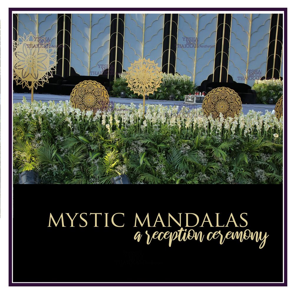 Photo From Mystic Mandalas : A Reception Ceremony - By Yesha Modi Thakkar | Design Studio