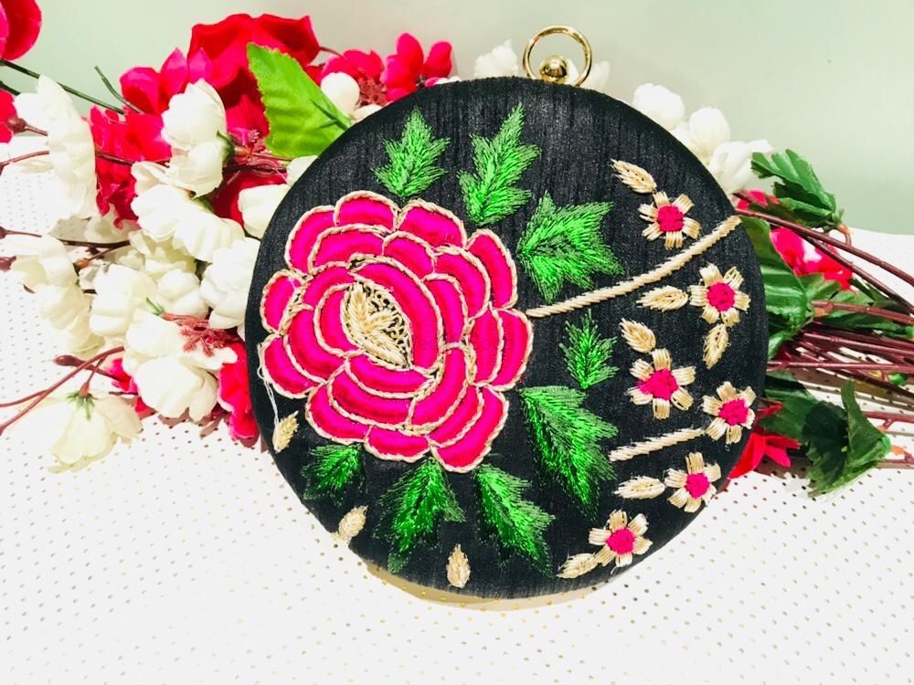 Photo From Embroidery clutches  - By Aranya
