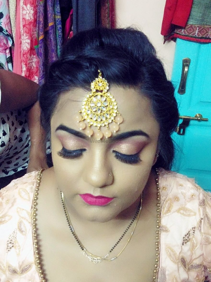 Photo From cocktail party Make up - By Bhavya Santosh