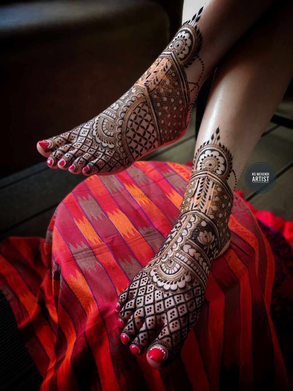Photo From Bridal Legs Designs - By NS Mehendi Artist