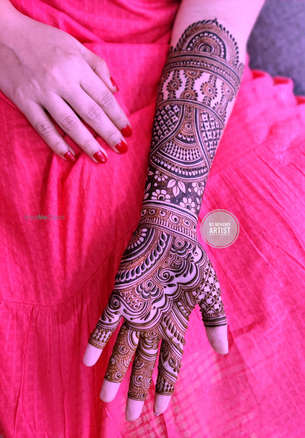 Photo From Bridal Hands Designs - By NS Mehendi Artist