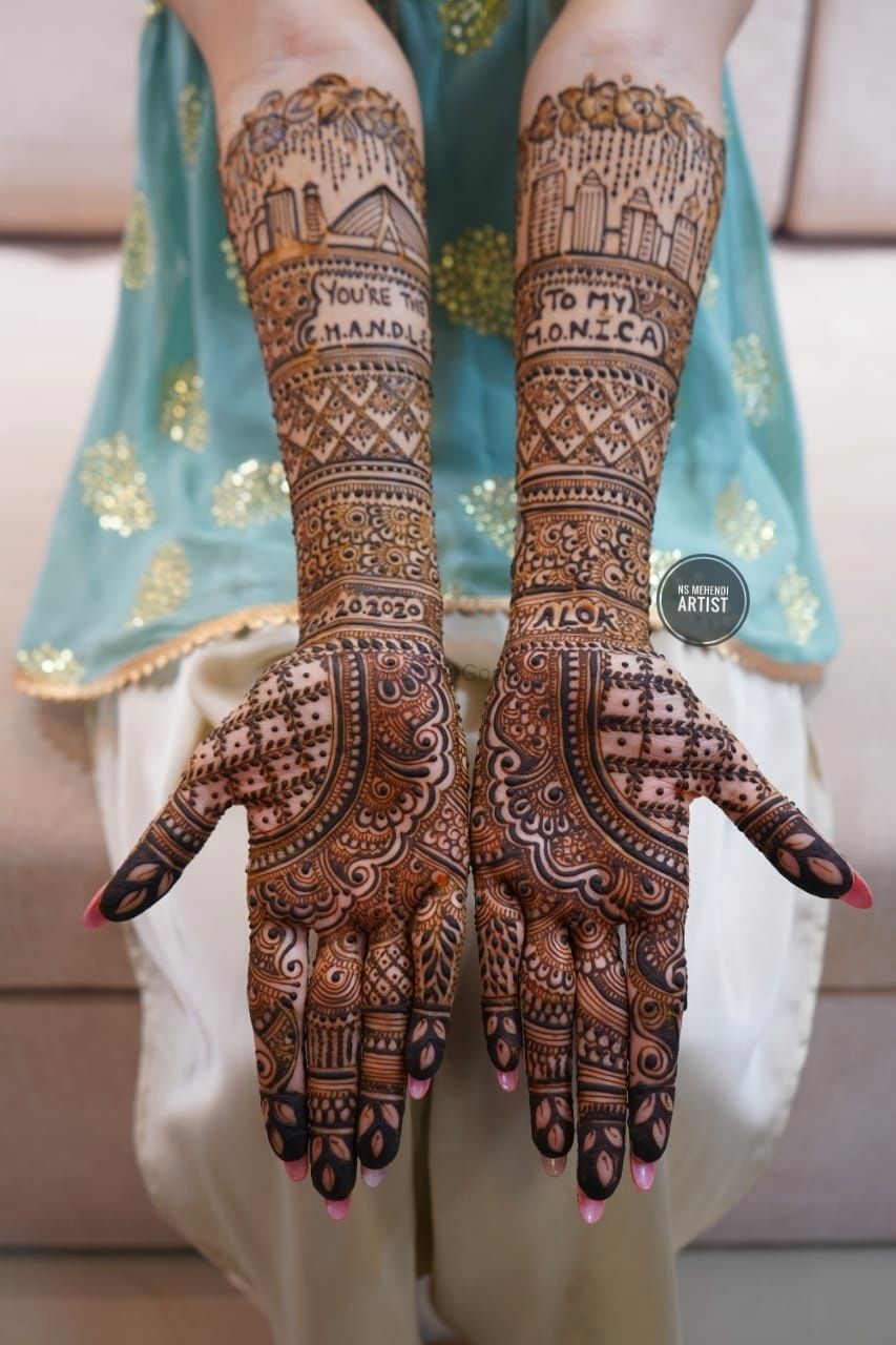 Photo From Bridal Hands Designs - By NS Mehendi Artist