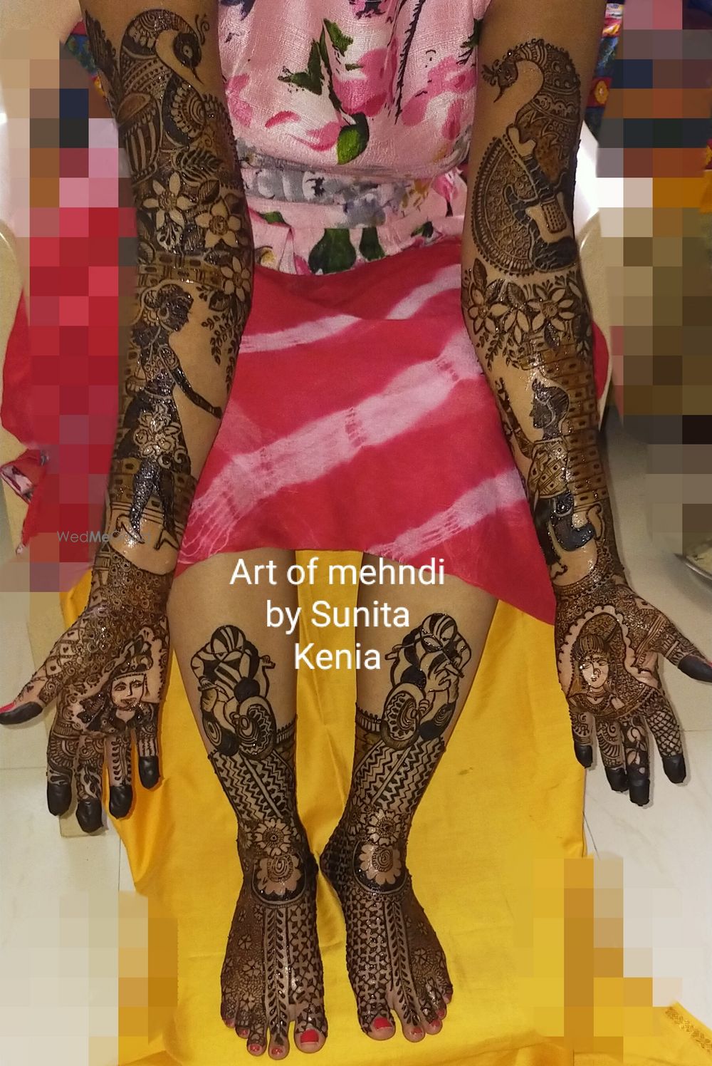 Photo From BRIDAL ART ABTAK - By Art of Mehndi by Sunita Kenia