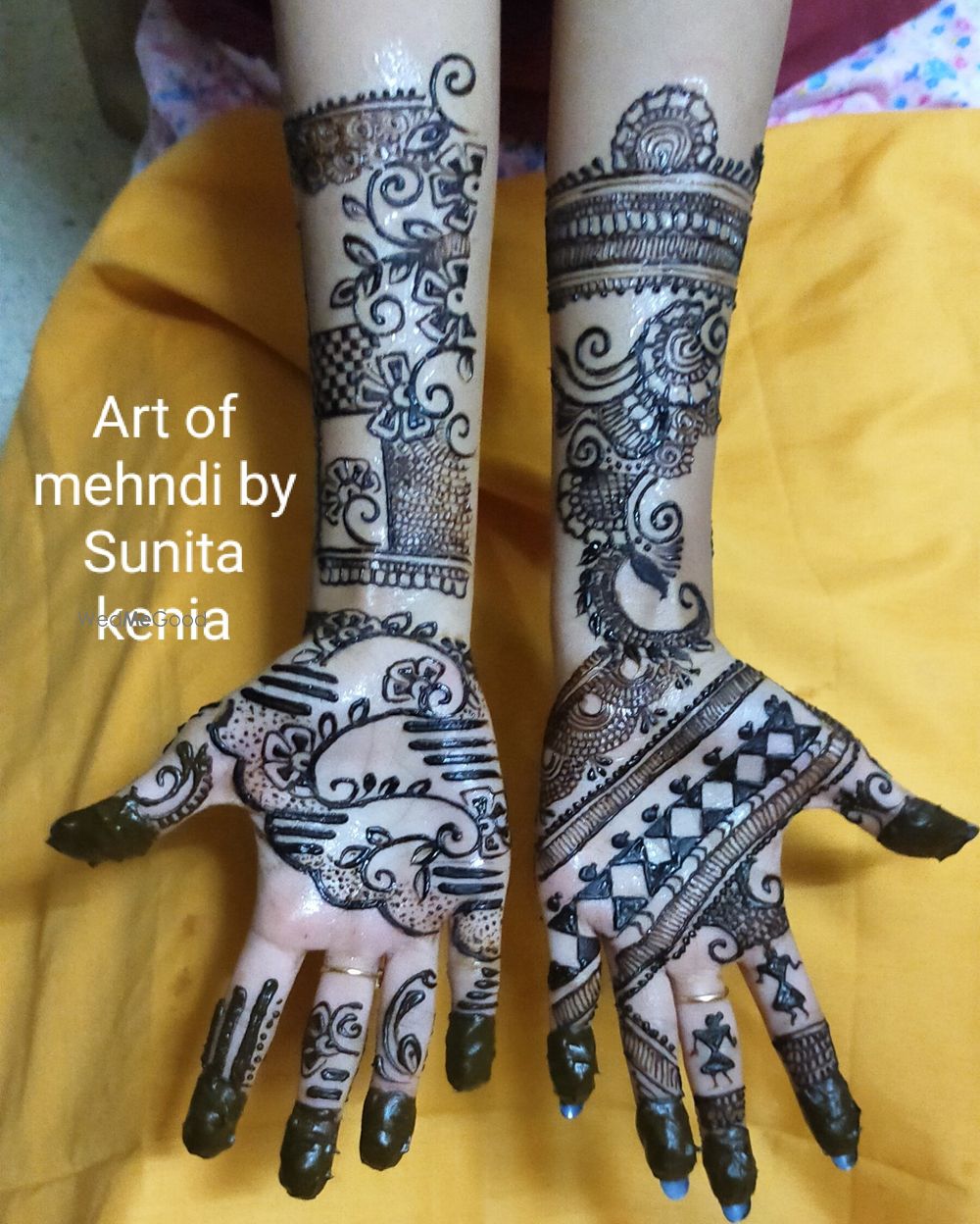 Photo From BRIDAL ART ABTAK - By Art of Mehndi by Sunita Kenia