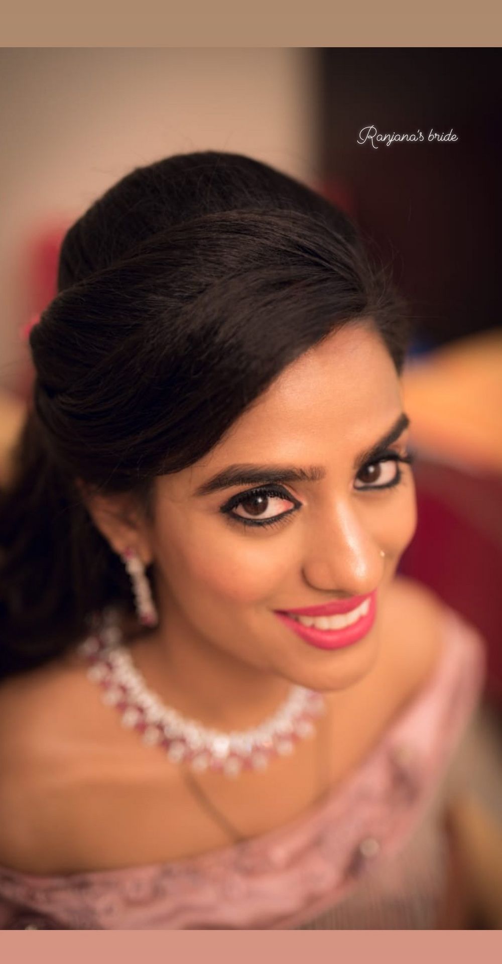 Photo From Ashwini's reception look - By Makeovers by Ranjana Venkatesh
