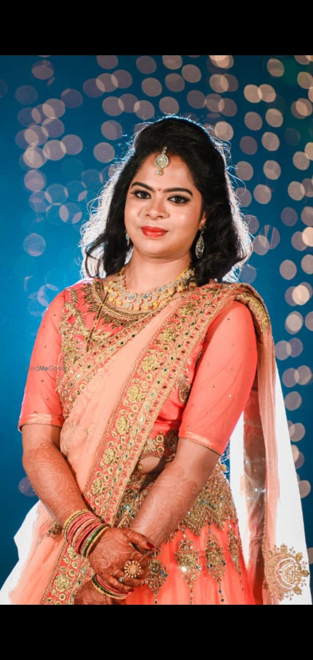 Photo From Amrutha's Reception Look - By Makeovers by Sudhanatesh