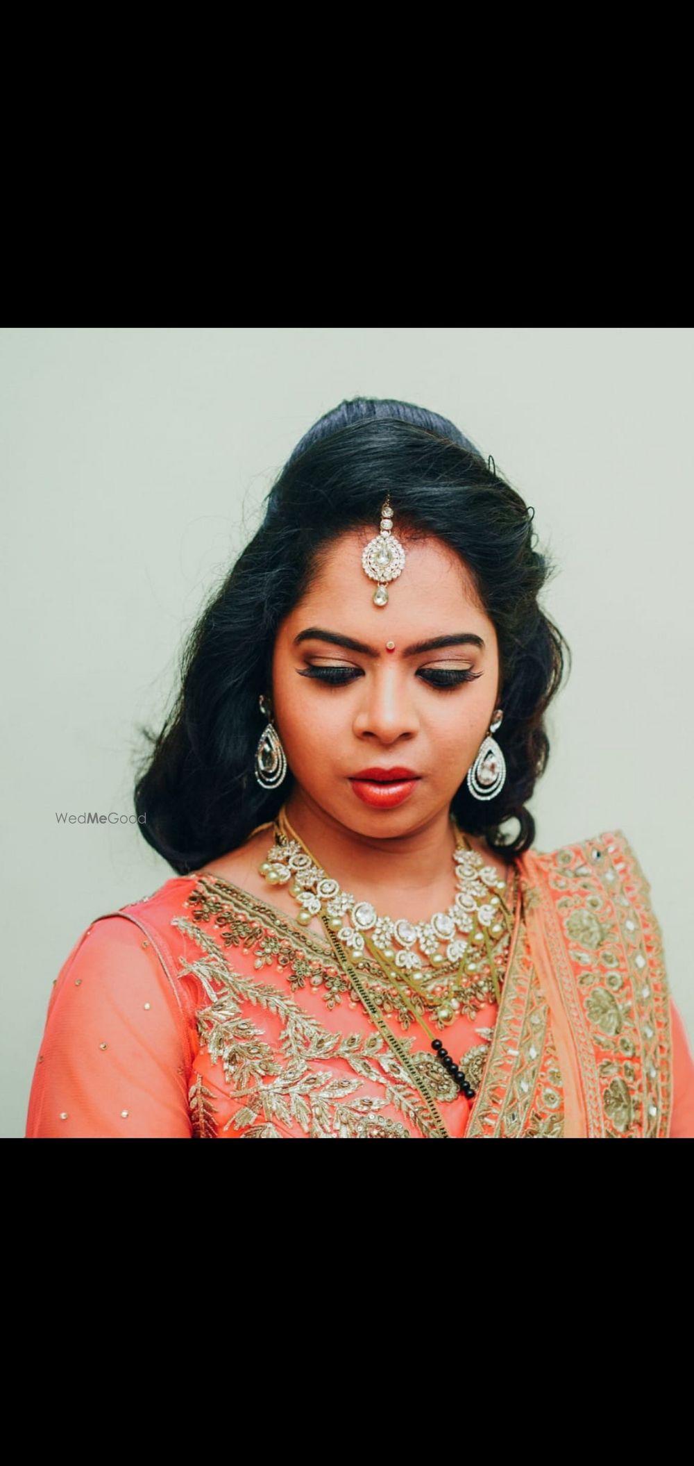 Photo From Amrutha's Reception Look - By Makeovers by Sudhanatesh