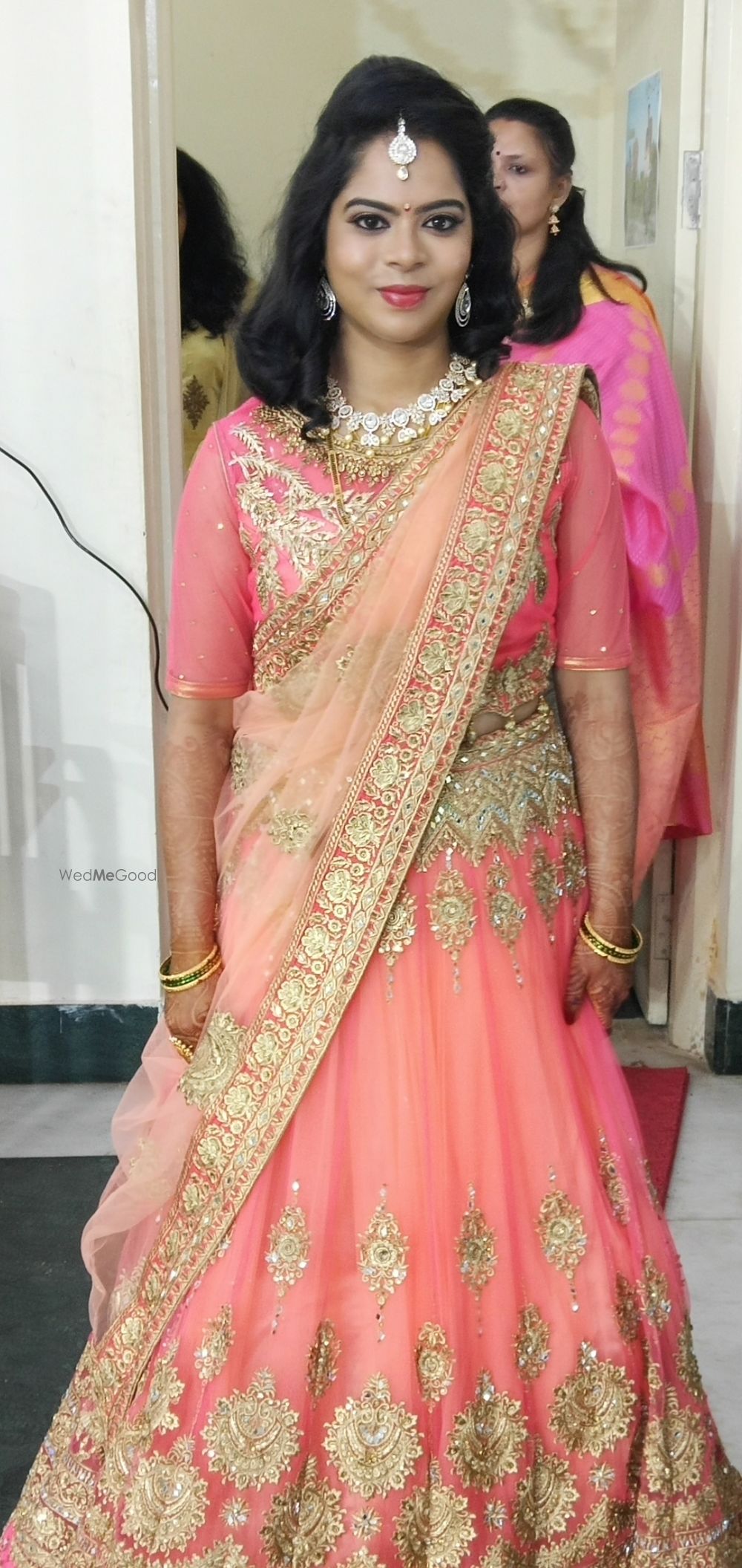 Photo From Amrutha's Reception Look - By Makeovers by Sudhanatesh