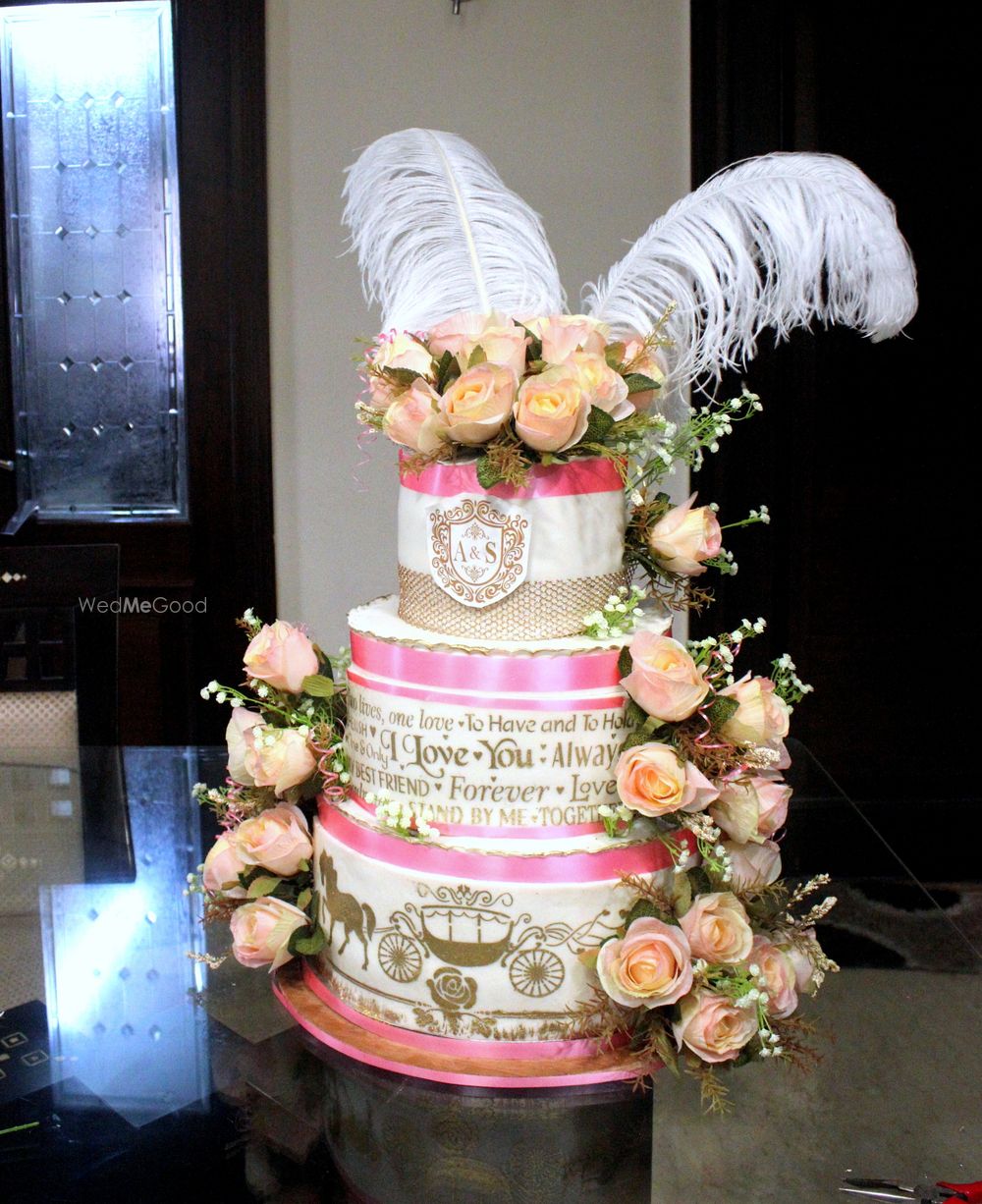 Photo From Wedding Cakes - By The Cake Design Company 