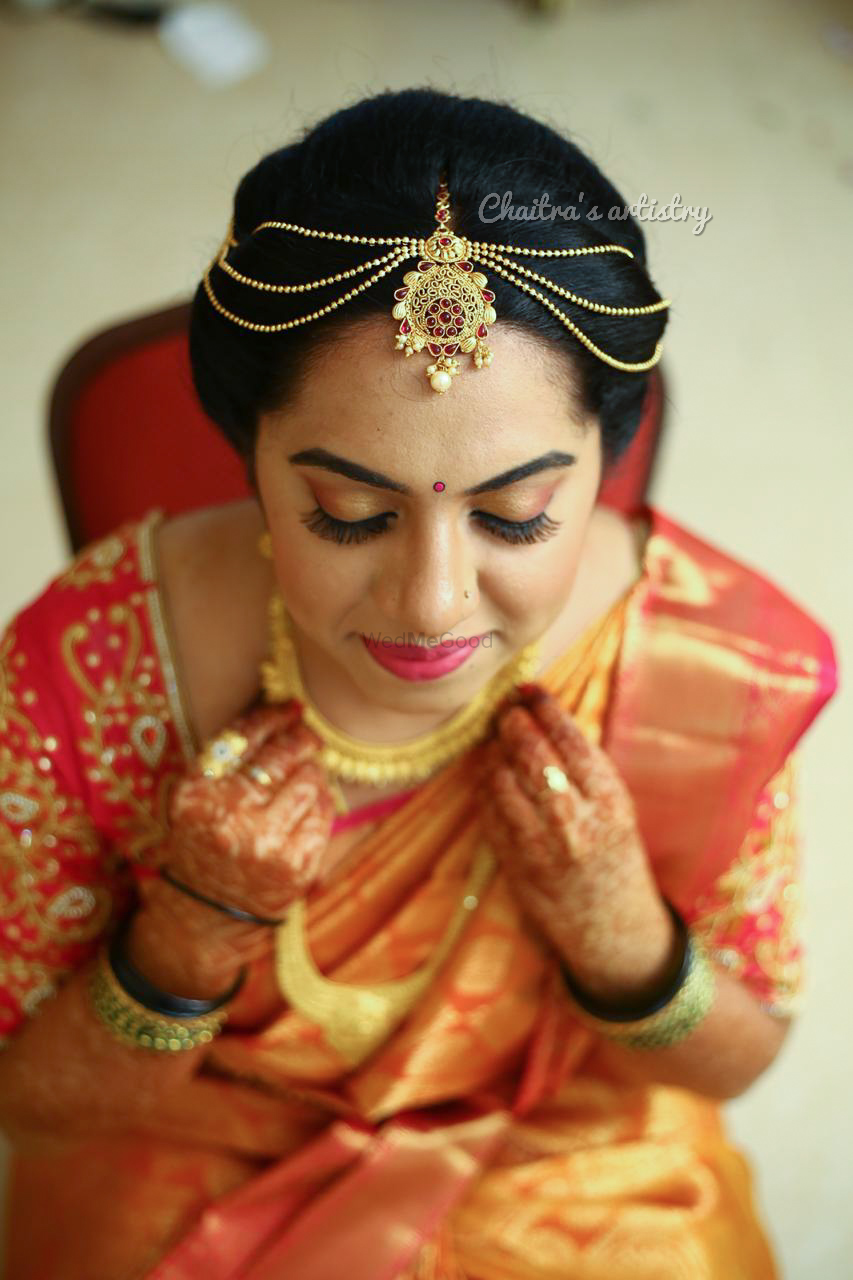 Photo From Madhurani's Muhurtham makeover - By Makeup by Chaitra