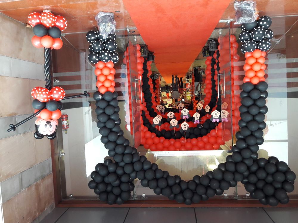 Photo From red&black ballons decor - By Mahaveer Tent House