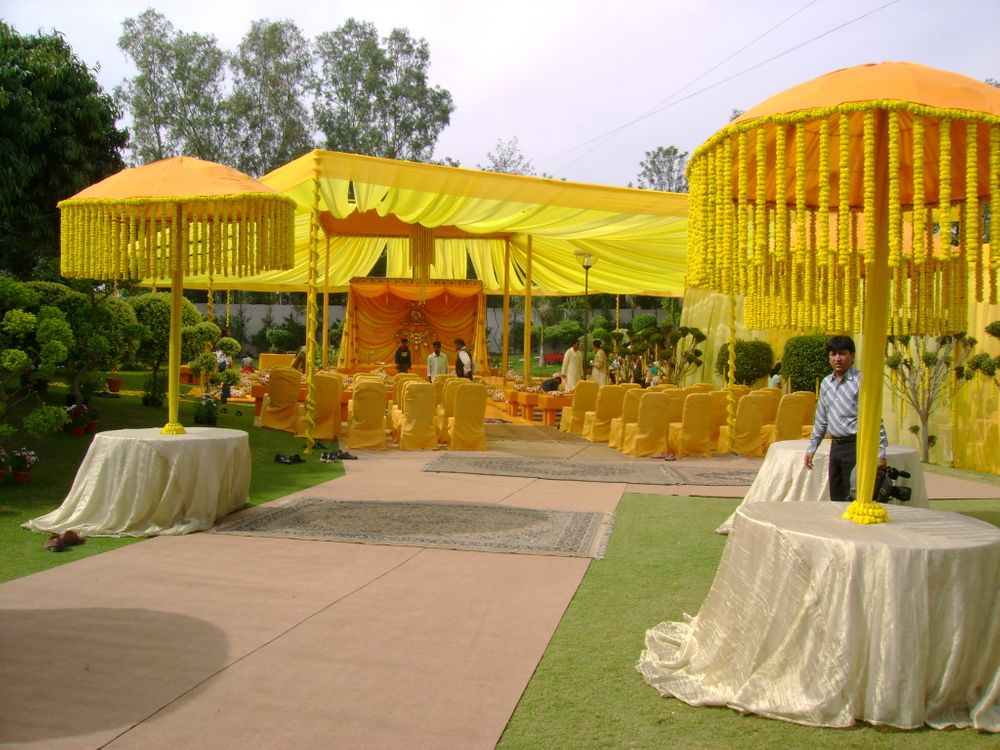 Photo From mehndi set  up  - By Mahaveer Tent House