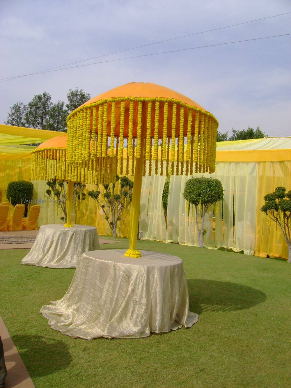 Photo From mehndi set  up  - By Mahaveer Tent House