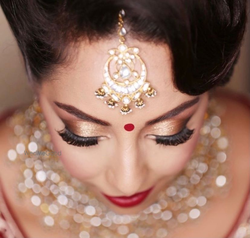 Photo From royal reception brides look - By Makeup by Tanny