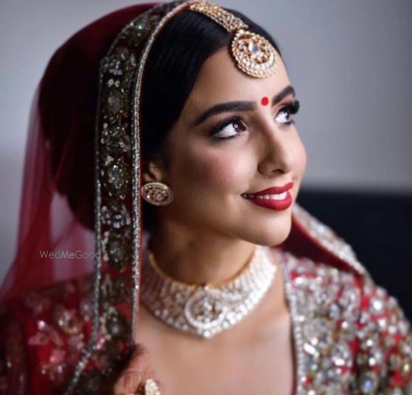 Photo From royal reception brides look - By Makeup by Tanny