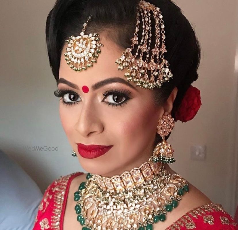 Photo From royal reception brides look - By Makeup by Tanny