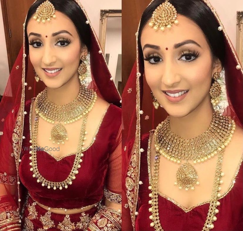 Photo From royal reception brides look - By Makeup by Tanny