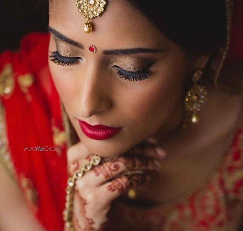 Photo From royal reception brides look - By Makeup by Tanny