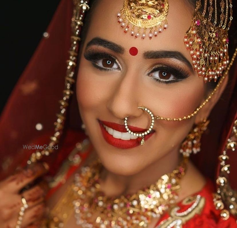 Photo From royal reception brides look - By Makeup by Tanny