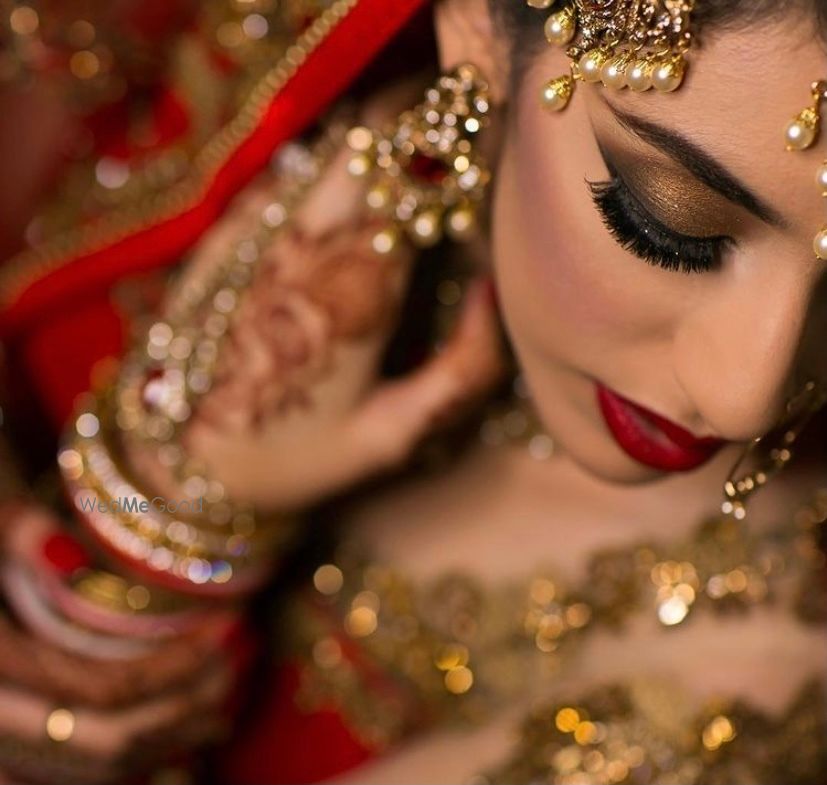 Photo From royal reception brides look - By Makeup by Tanny