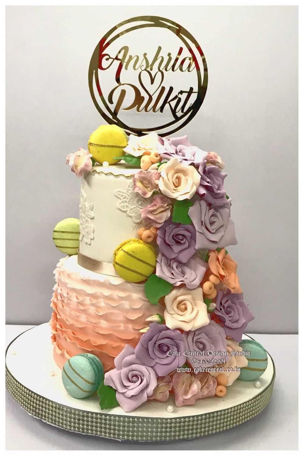 Photo From Floral Engagement Cake  - By Cake Central Design Studio