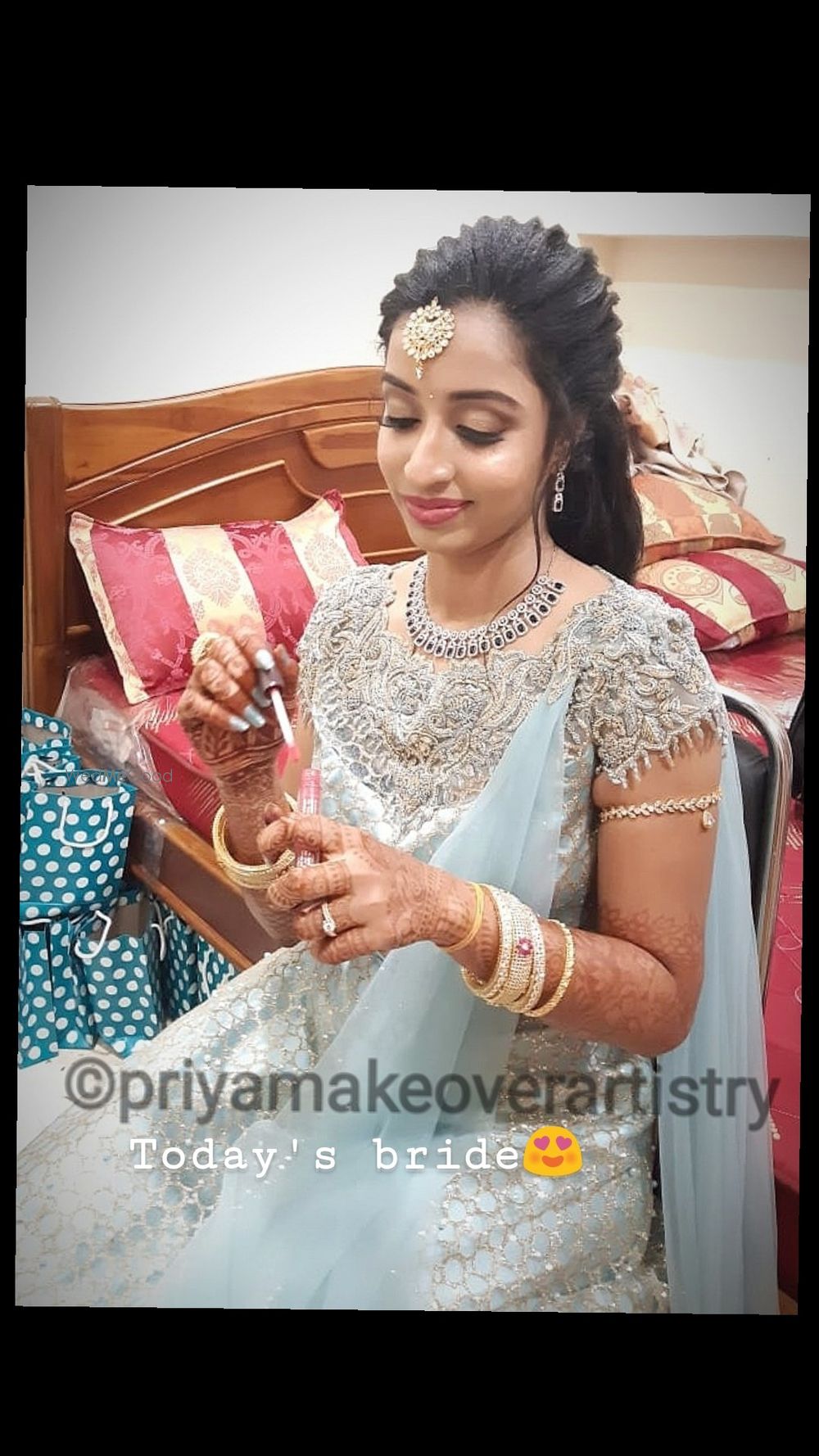 Photo From Reception Airbrush HD makeover - By Priyamakeoverartistry