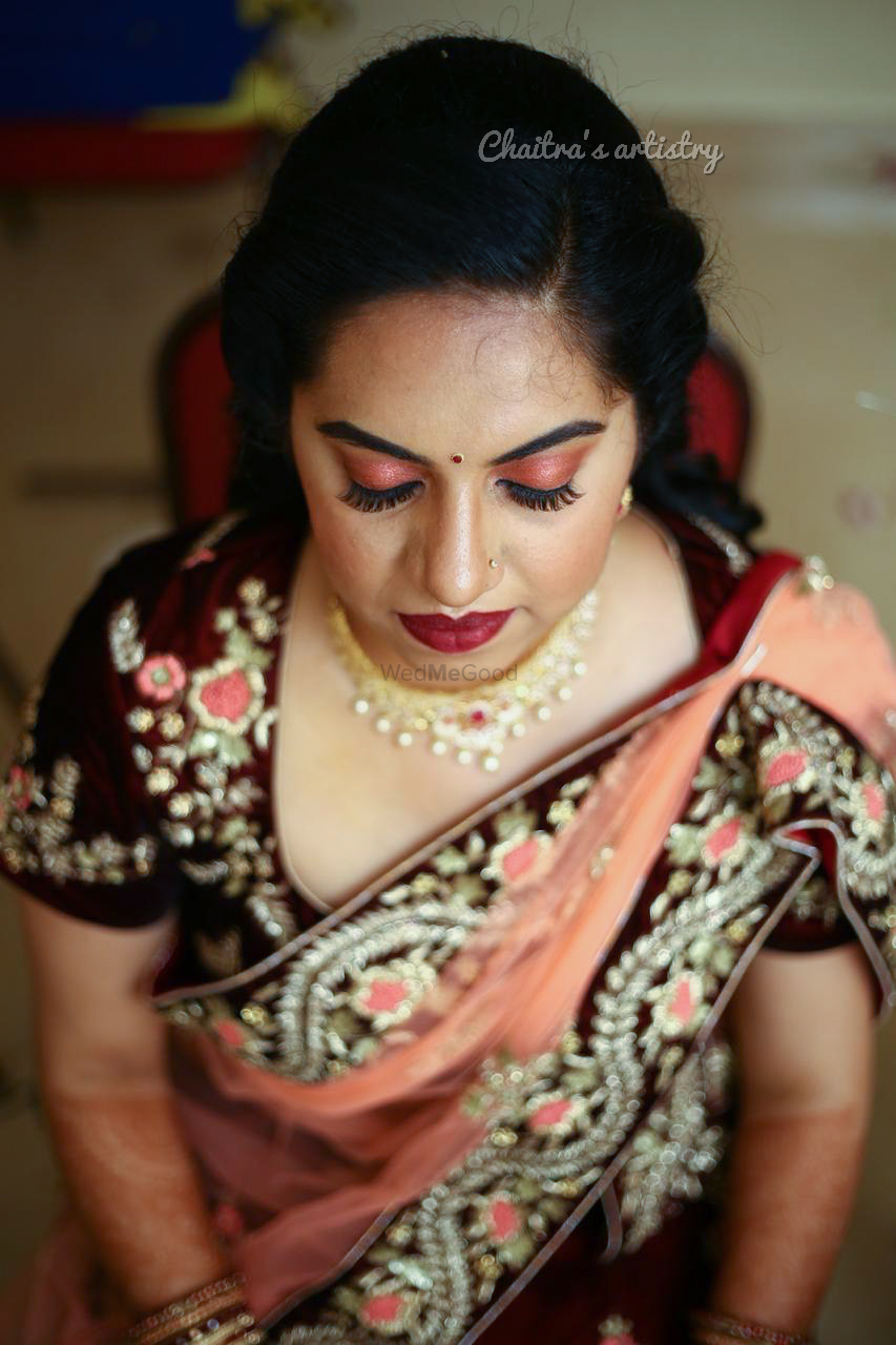Photo From Madhurani's reception makeover - By Makeup by Chaitra