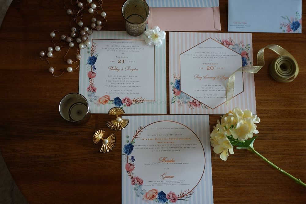 Photo From Floral Invitations - By Kiana - Bespoke Invitations and Stationery