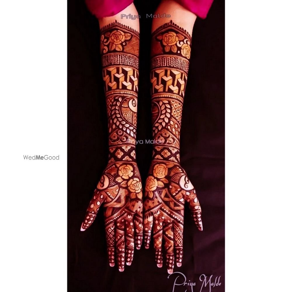 Photo From A sight of Perfection ❤️ "3D Bridal Mehendi" - By Priya Mehendi Artist