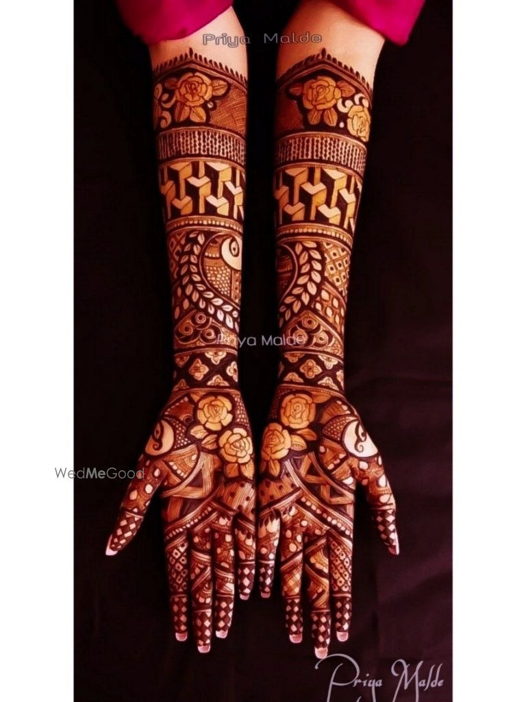 Photo From A sight of Perfection ❤️ "3D Bridal Mehendi" - By Priya Mehendi Artist