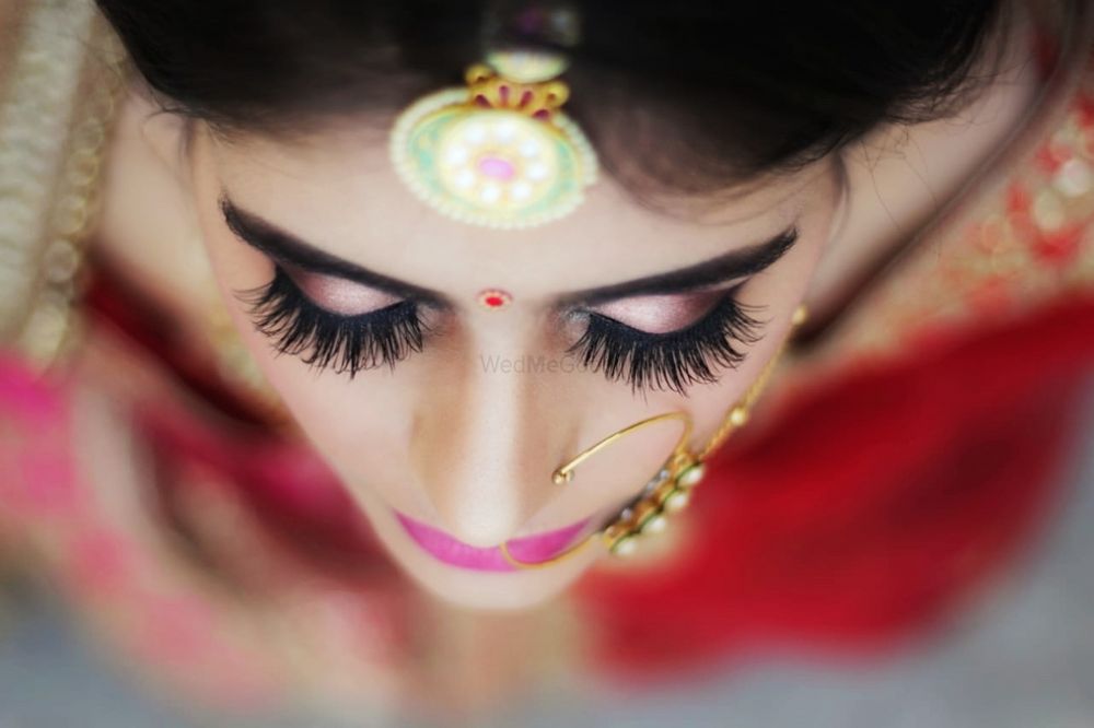Photo From Akansha's punjabi wedding - By Aastha Sidana Makeup