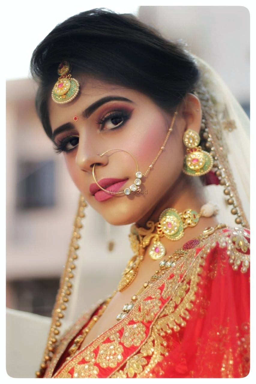 Photo From Akansha's punjabi wedding - By Aastha Sidana Makeup