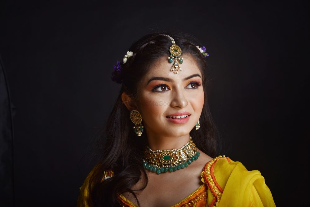 Photo From Sanah's Haldi Glam - By Aastha Sidana Makeup