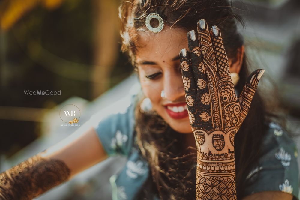 Photo From Aishwarya's Mehndi - By Wedlock Blossom