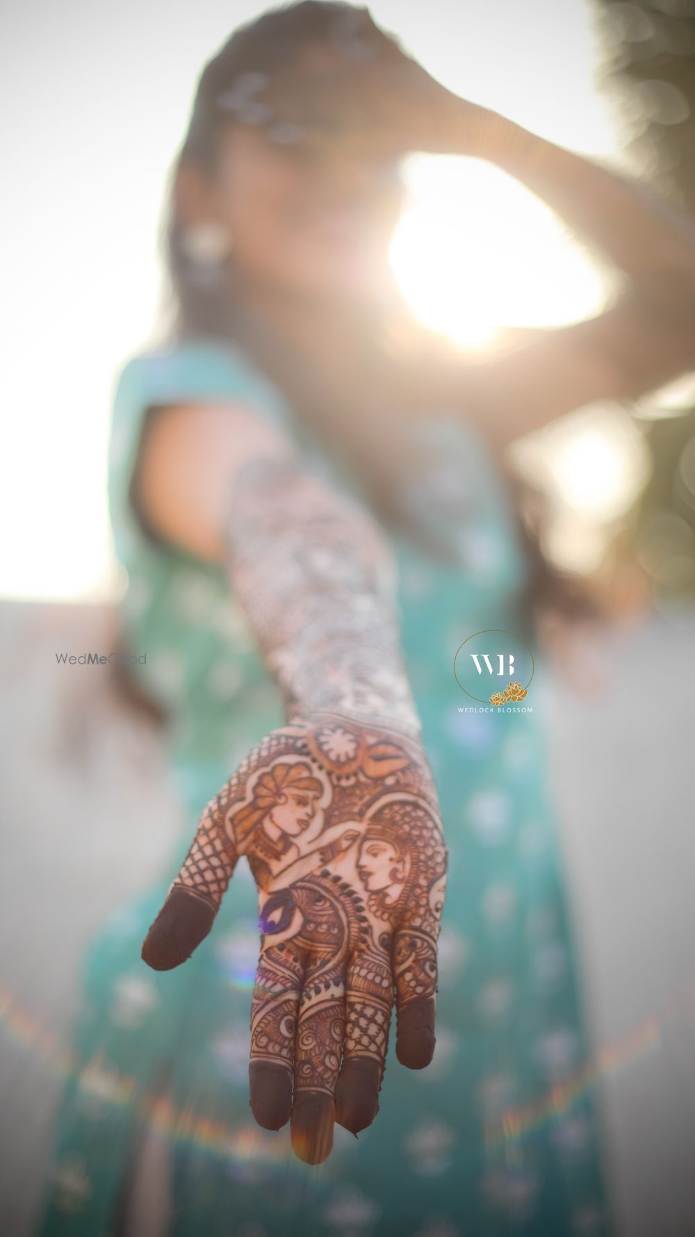 Photo From Aishwarya's Mehndi - By Wedlock Blossom