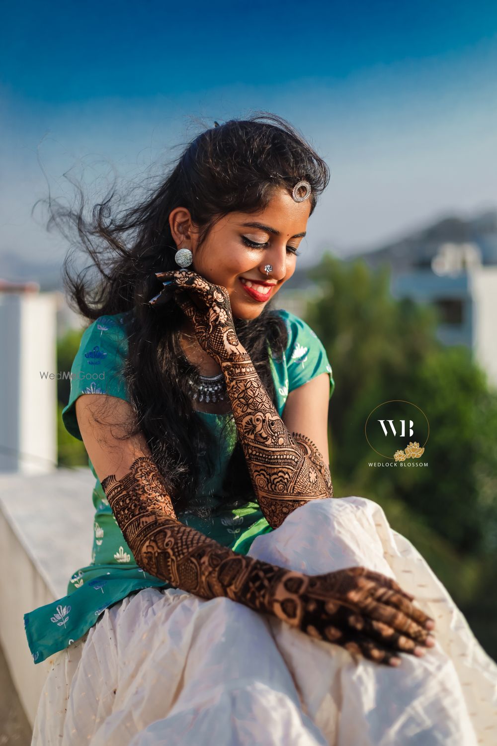 Photo From Aishwarya's Mehndi - By Wedlock Blossom