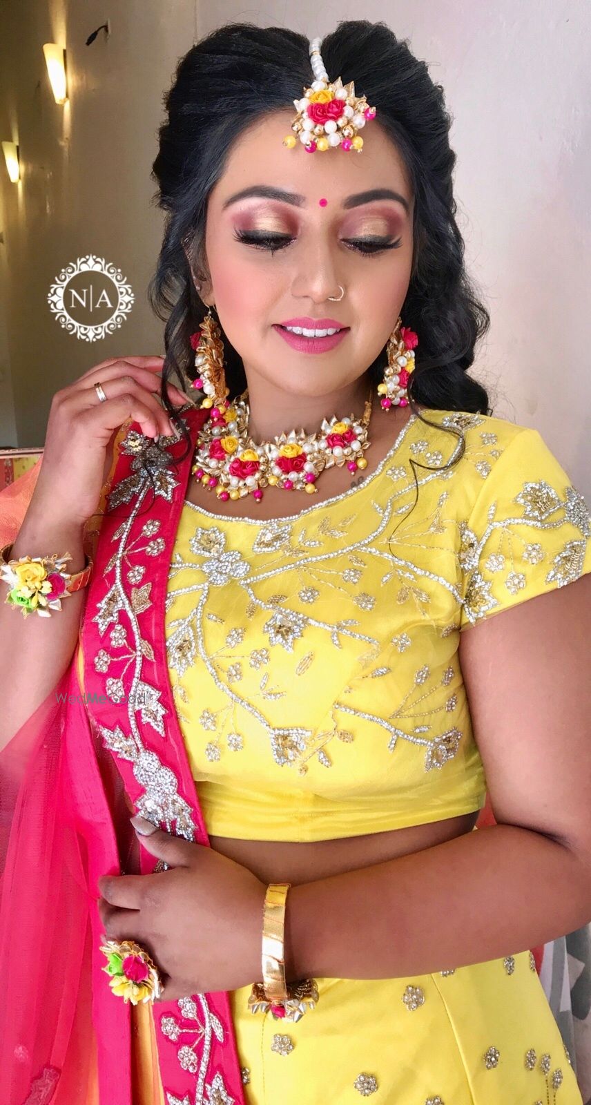 Photo From Pratheba’s Sangeet Look - By Brushes and Lashes