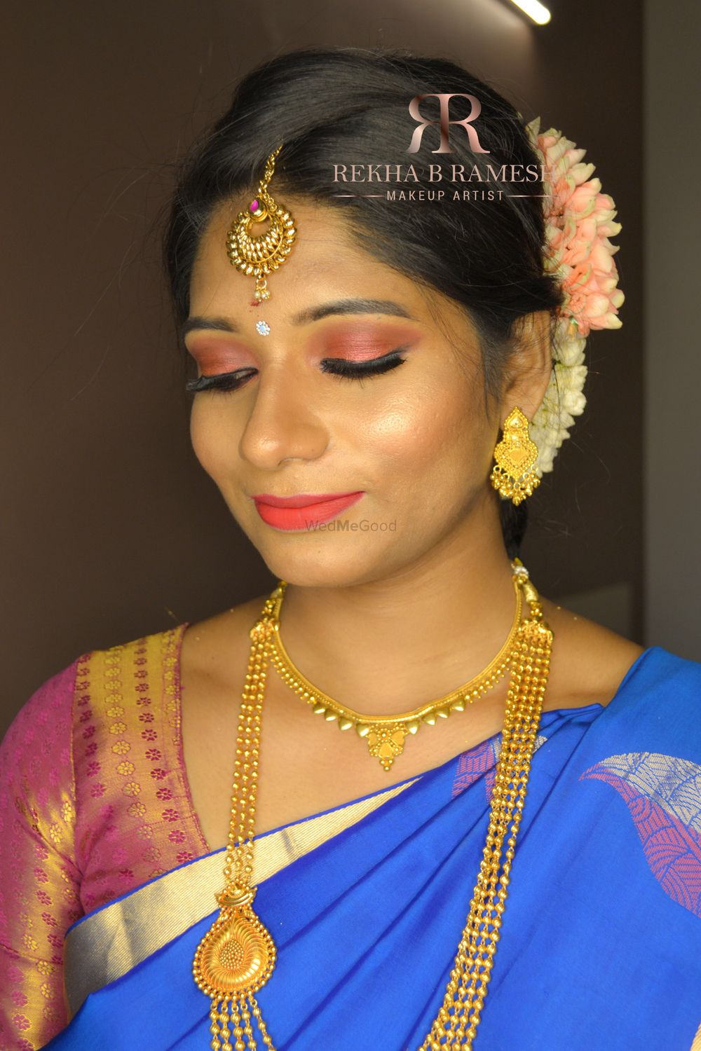 Photo From Engagement makeup of Gokulapriya - By Makeup by Rekha B Ramesh