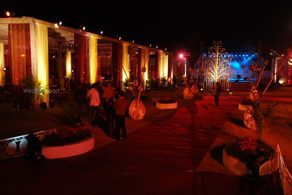 Photo From red golden theme - By Mahaveer Tent House