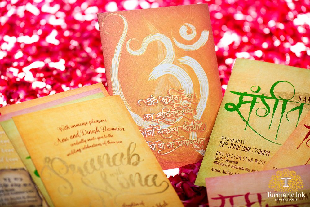 Photo From PRANAB & MONA - By Turmeric Ink Invitations and Stationery