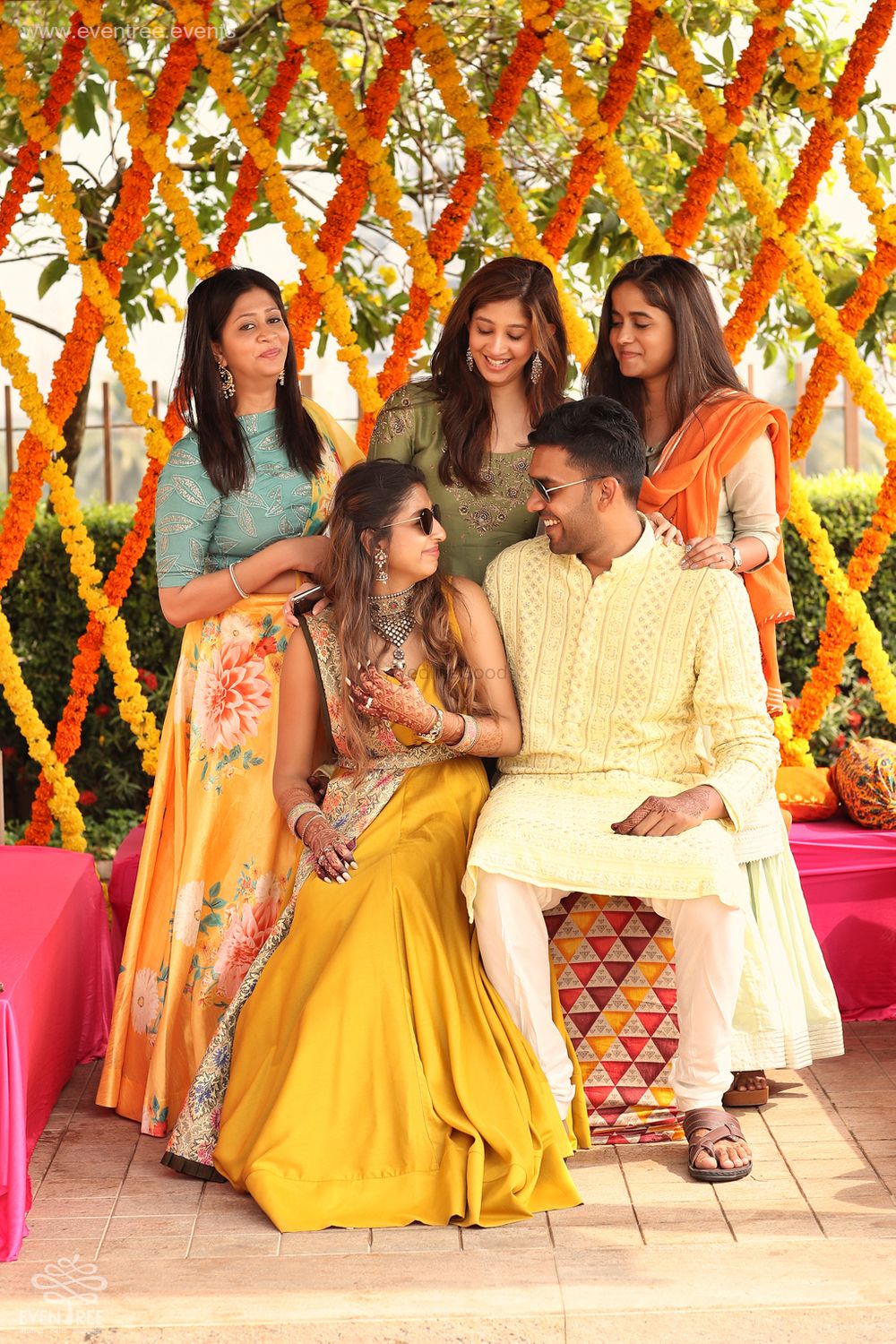 Photo From Tanya - Kanishk Haldi - By EvenTree Events