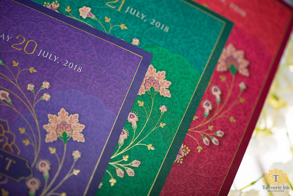 Photo From NOOPUR & ROHIT - By Turmeric Ink Invitations and Stationery